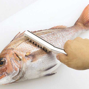 일본 펄라이프 올스텐 생선비늘제거기(쉽고간단한 사용,그립감굿,수납편리)
