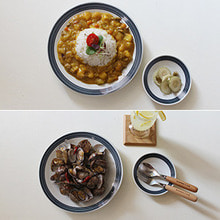 일본 세세라기 경량 파스타 접시(가볍고 예쁜 그릇)